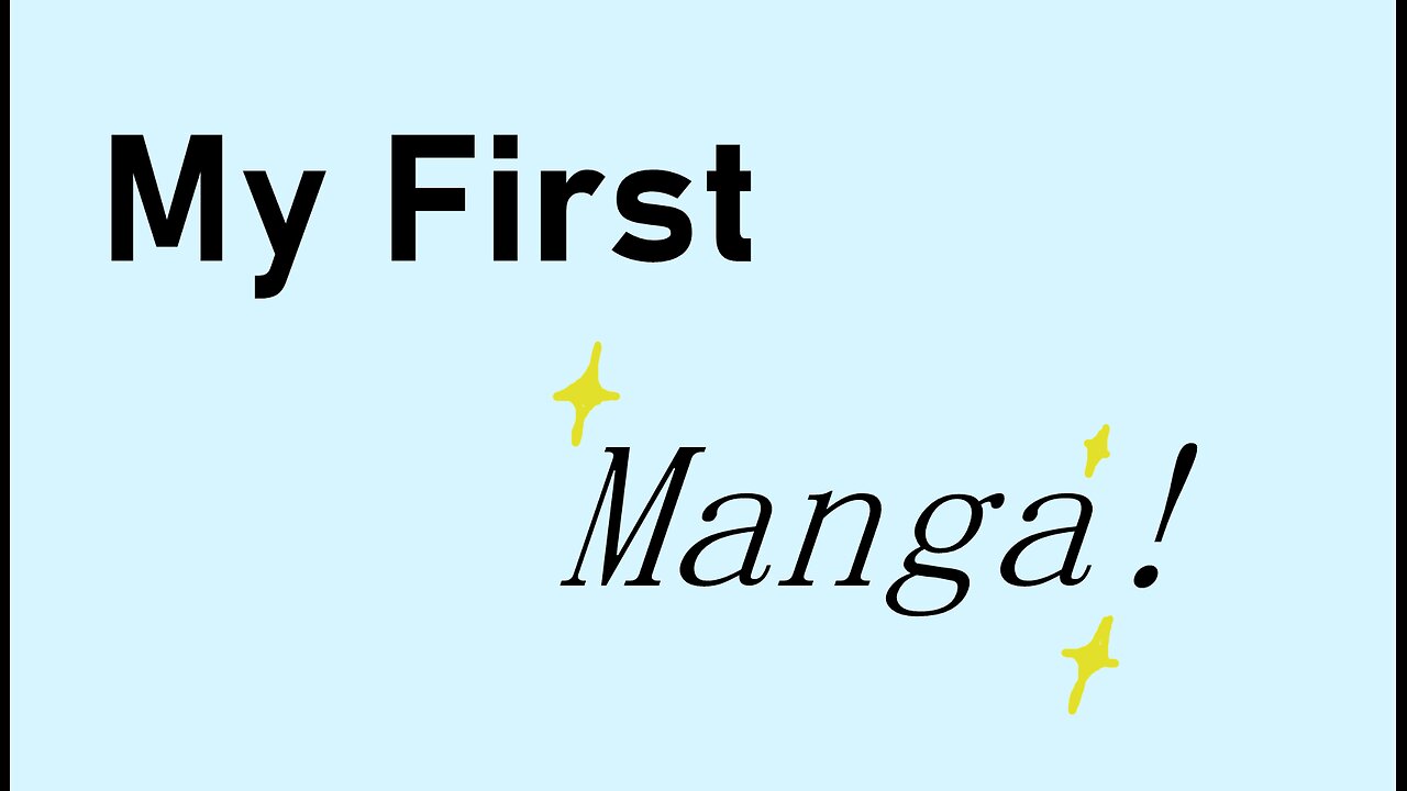 My First Manga Strip!