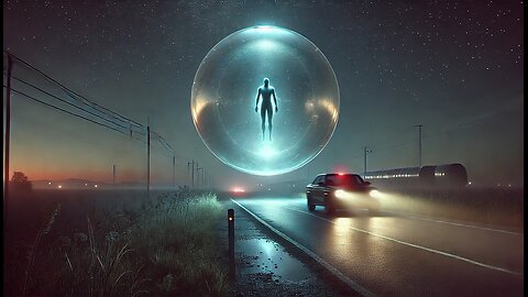 Spherical UFO and Chicago Moth Man