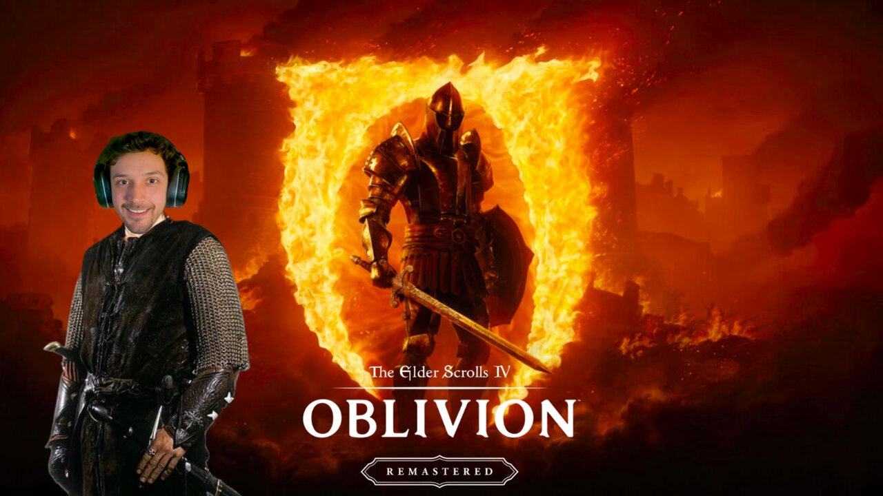 🔴LIVE - OBLIVION REMASTERED - PLAYTHROUGH PT. 1 (PC)