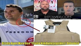 Disinfo Agent Mark Dice "Charlie Kirk Bulletproof Vest" Debunked!