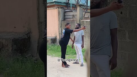 GBOLA PRANK ON A THICK LADY - SHE COULDN'T LET ME GO 