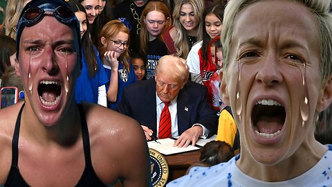 WASHED UP Ex USWNT player Megan Rapinoe ATTACKS Trump for BANNING TRANSGENDERS from female sports!