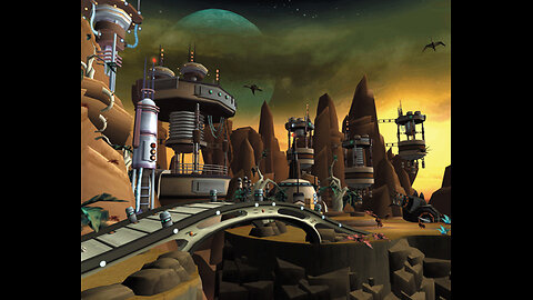 Ratchet and Clank 1 Planet Veldin.