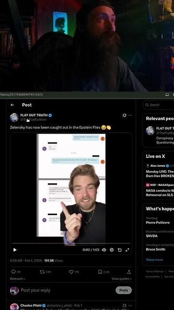 Zelensky is in The Files