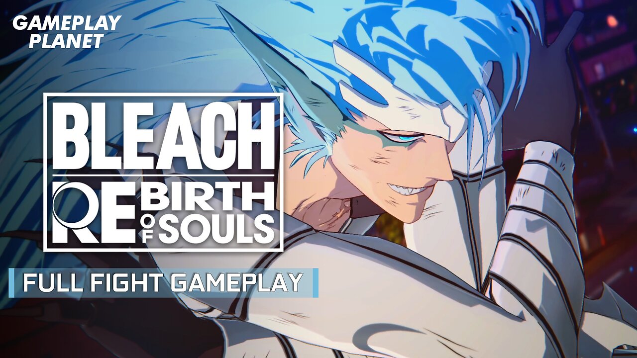 Bleach Rebirth of Souls - Grimjow VS Ikkaku - Full Fight Gameplay