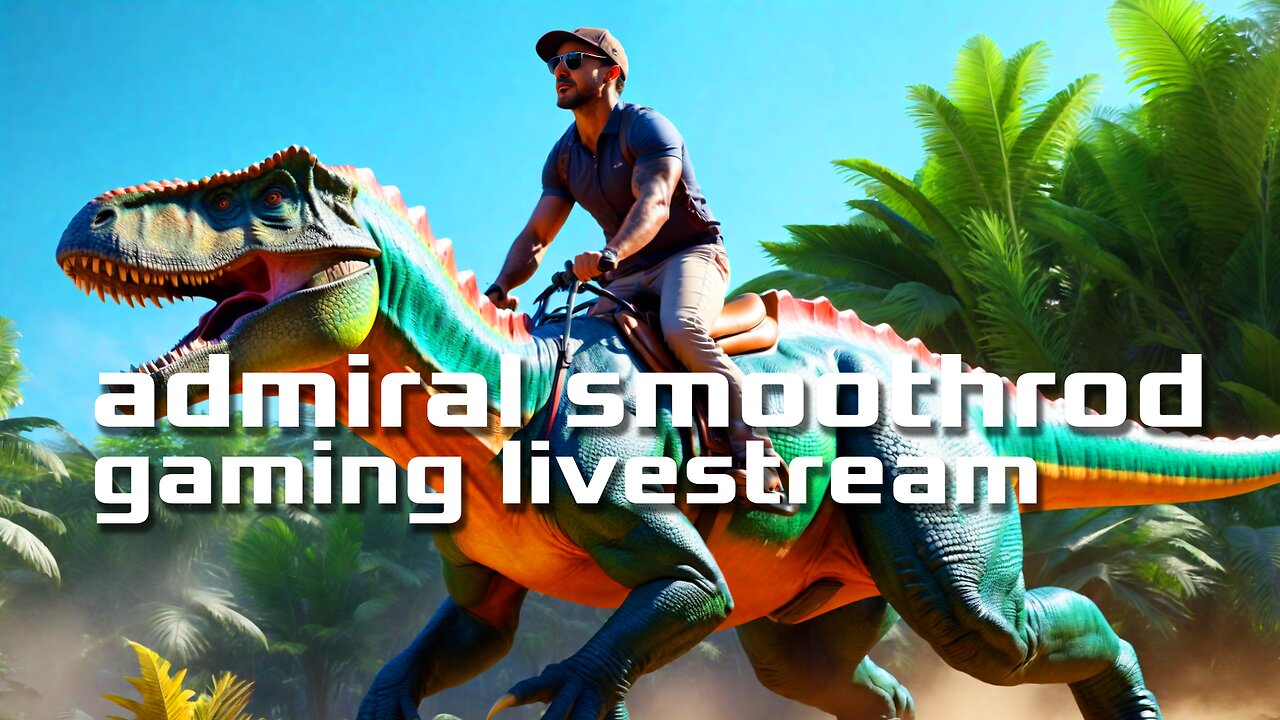 ark ascended - stealing babies - RIP lil triceratops ;(
