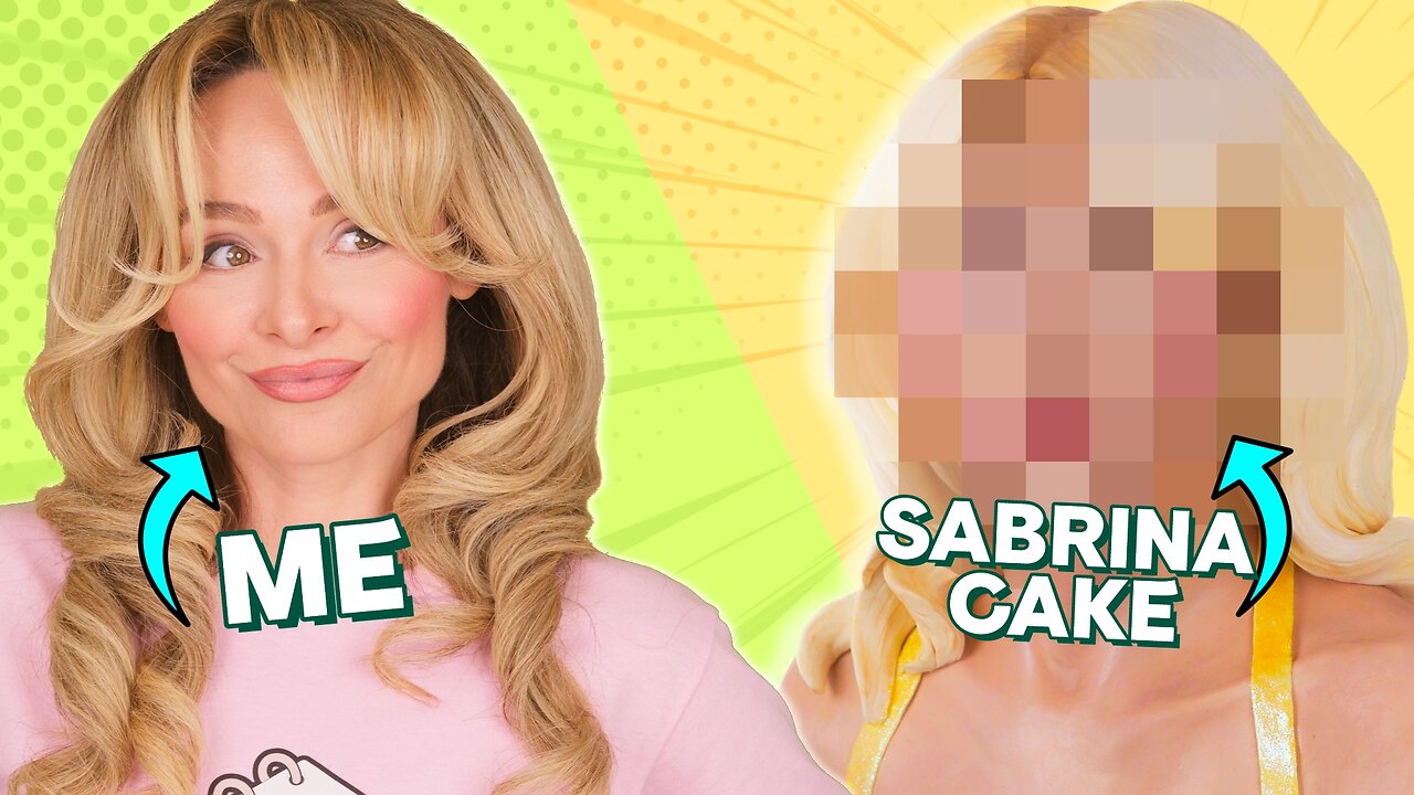 I Made A Sabrina Carpenter CAKE