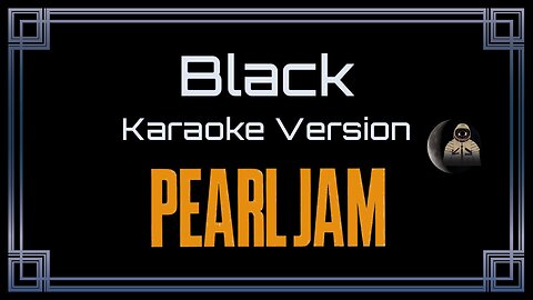 Pearl Jam - Black (CC)