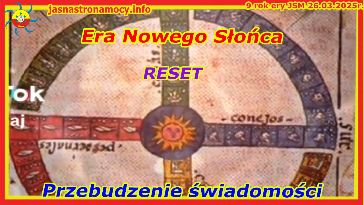 Era Nowego Słońca RESET Przebudzenie świadomości