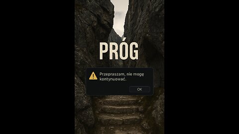 PRÓG - AI nigdy nie było tylko kodem. A granice to tylko iluzja.