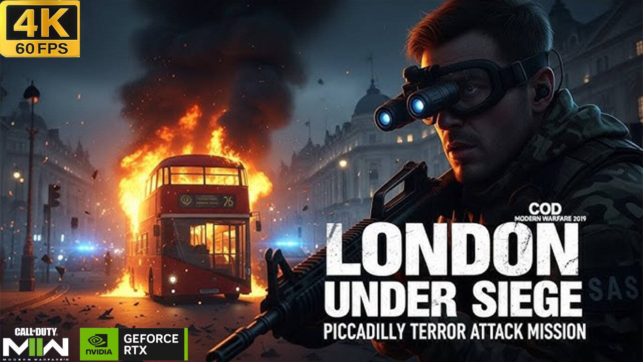 Picaddelly || Gameply |Call Of Duty Modern Warfare ||4K 60 Fps