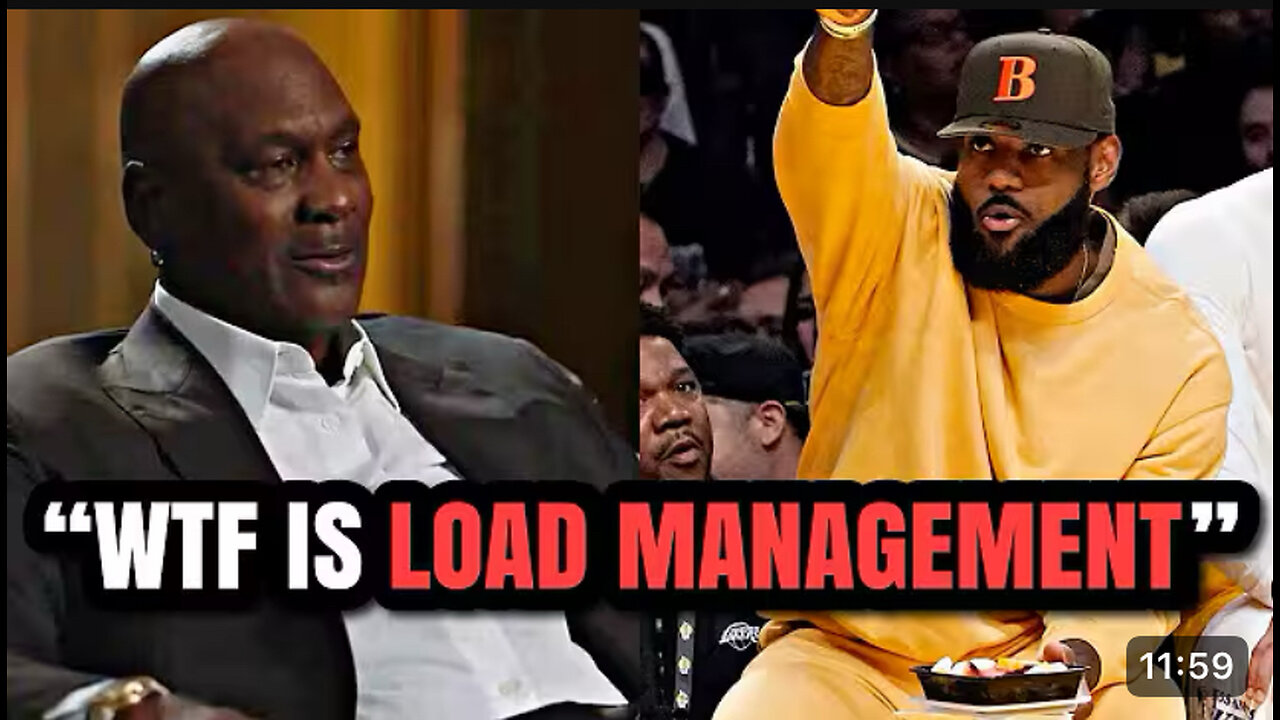 MICHEAL JORDAN TALKS ABOUT LOAD MANAGEMENT
