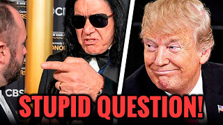 KISS Singer DESTROYS Reporter Over Anti-Trump Question
