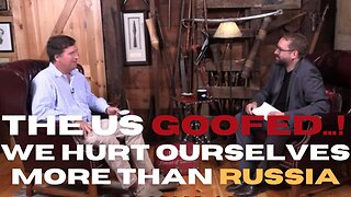 In the end, they hurt themselves more than they hurt Russia - Tucker Carlson