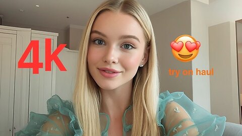 4k Sheer transparent lingerie & micro bikini try on haul | fishnet transparent try on haul 2025 new