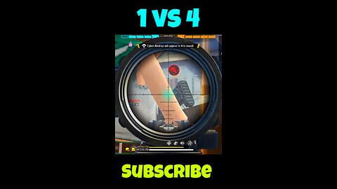 1 VS 4 CLUTCH 🗣️ #shorts #short #rumble