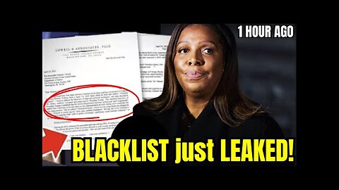 DECLASSIFIED: Letitia James NAMED in Biden’s Pandemic Blacklist—This Is WAY Bigger Than We Thought