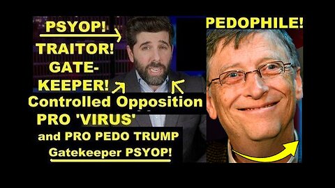 Pedo Faggot Bill Gates Exposed Pumping Human Remains Food and Water Supply!