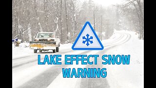 Lake Effect Snow Warning Hits Upstate NY | Thanksgiving & Black Friday Weather Alert