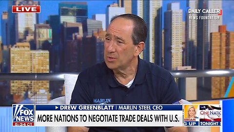MD Manufacturer Drew Greenblatt: Domestic Industry Thriving Under Trump’s Fair Trade Agenda