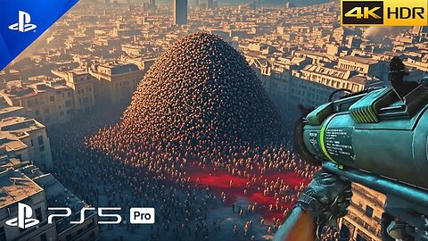 (PS5 PRO) World War Z Zombie Rush | Realistic ULTRA Graphics Gameplay [4K 60FPS HDR] WWZ