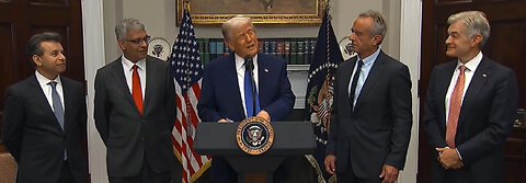 🔥🔥President Trump Holds a Press Conference with HHS Secretary RFK Jr. - 5/12/25