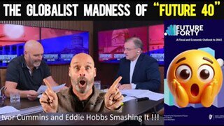 "FUTURE 40" - The Horrific Government Plans for Our Children - on Eddie Hobbs Counterpoint!