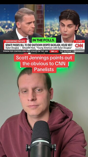 Scott Jennings points out the obvious about the Schumer Shutdown to CNN panelists.