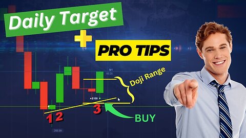Binary Option Example Session | Full Trade Breakdown - Educational Content