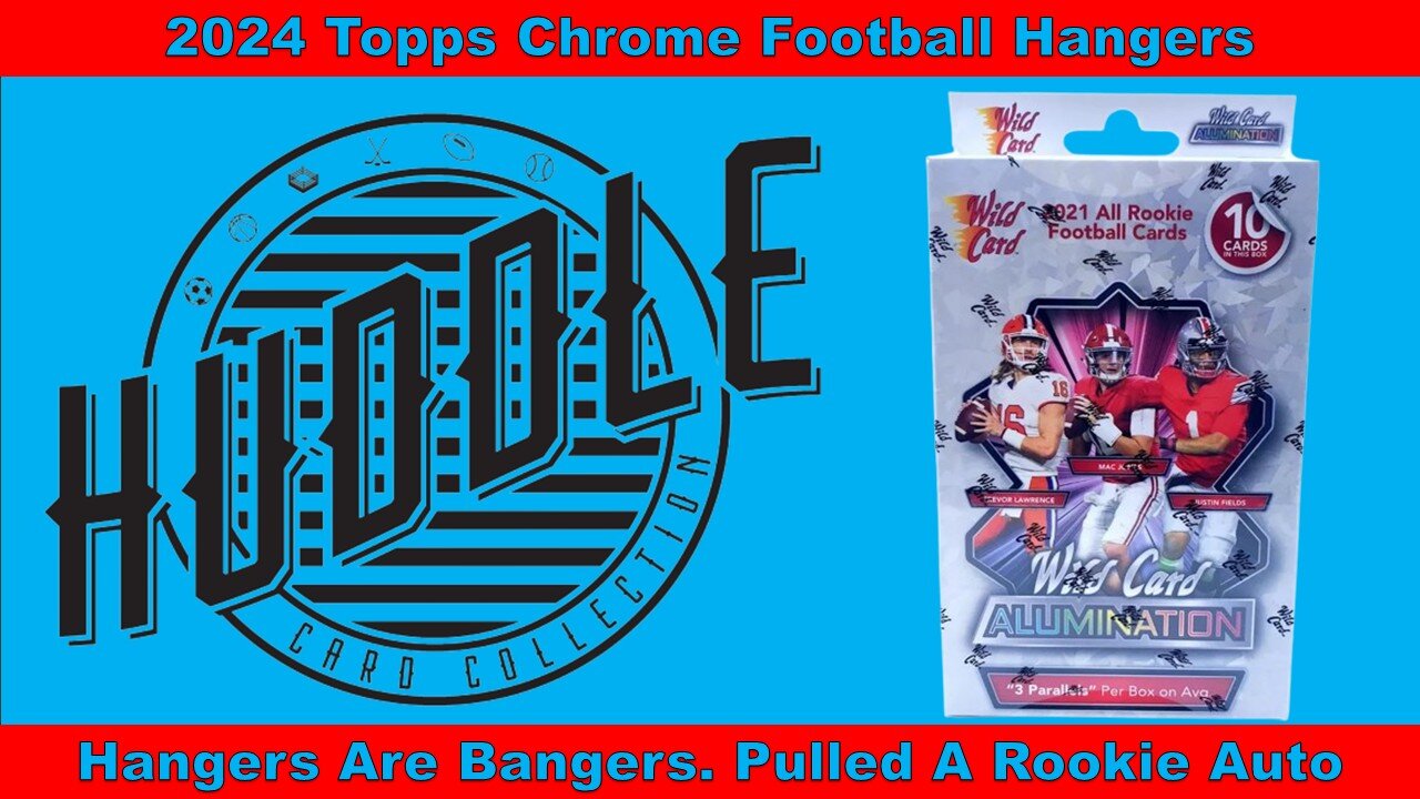 Hangers Are Bangers Pulled A Rookie Auto From A 2024 Topps Chrome Football Hanger