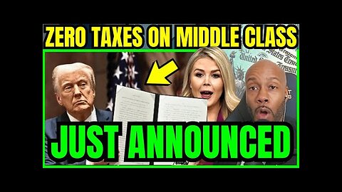NO WAY! Trump’s Plan WIPES OUT Middle Class Income Taxes!