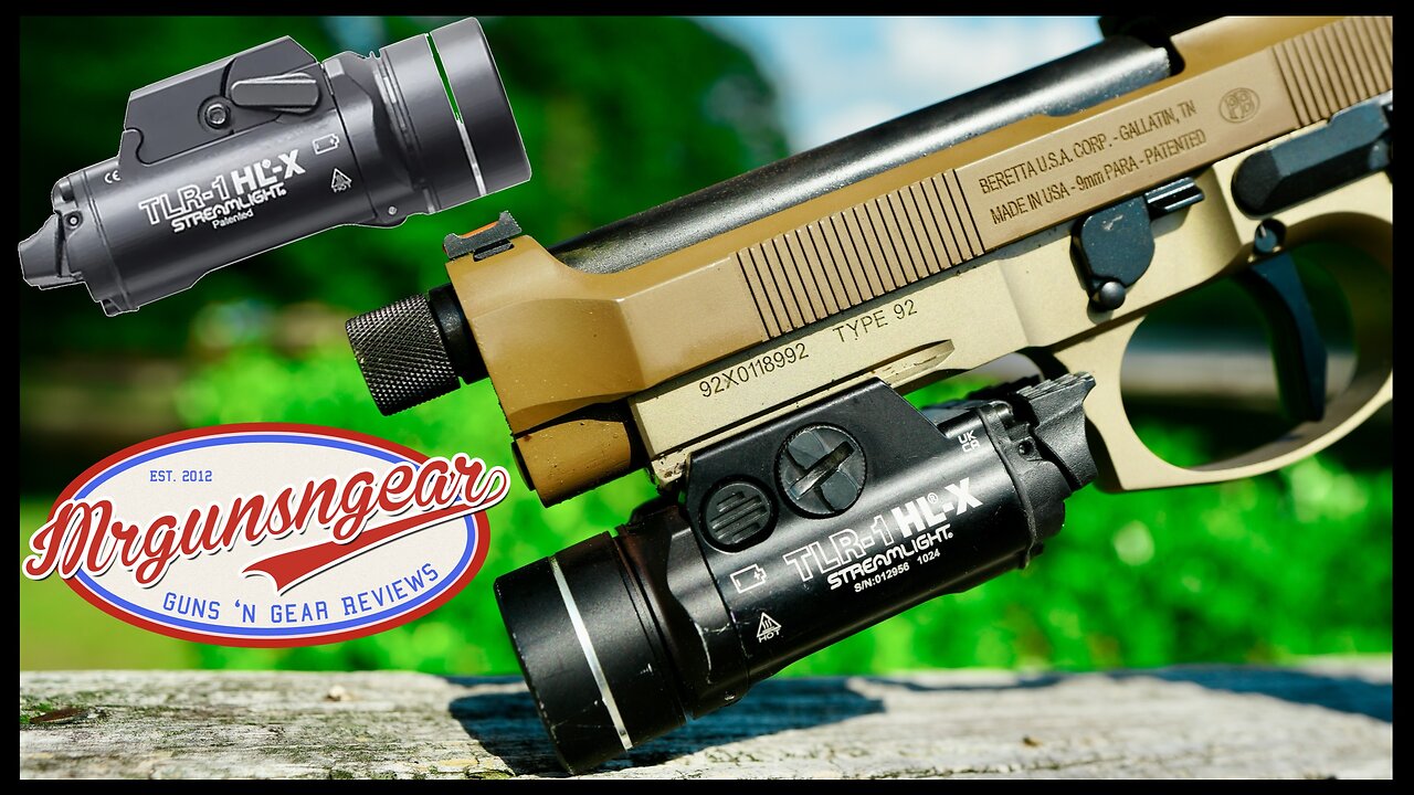 Streamlight TLR-1 HL-X USB Weapon Light Review 🔦