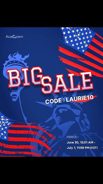 20% to 30% summer sale At AceCosm use Code LAURIE10