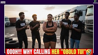 🤣🤣🤣🤣Ghanaian Lady Goes Mad as People Call her Obolo Tui