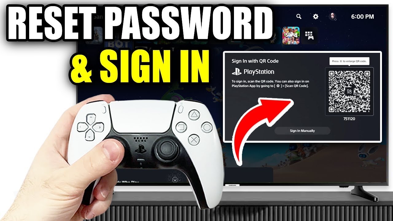 How To Sign Into PlayStation Network & Reset Forgotten Password On PS5