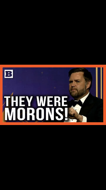 We Were Governed by "Complete Morons!" JD Bashes Clueless Biden Admin