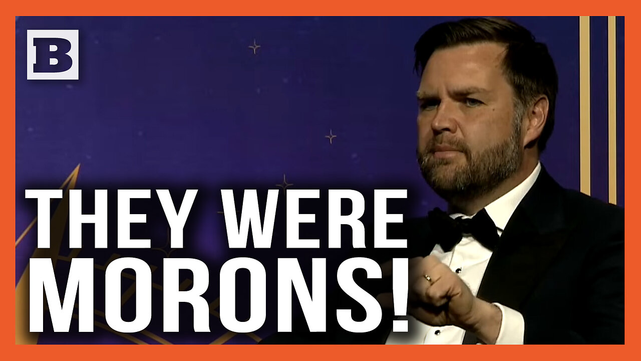 We Were Governed by "Complete Morons!" JD Bashes Clueless Biden Admin