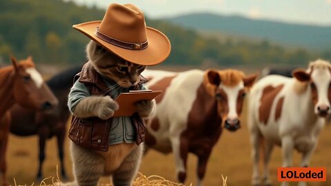 Mind-Blowing Farm Cats: Watch These Felines Tackle Real Farm Duties! 🐱🚜