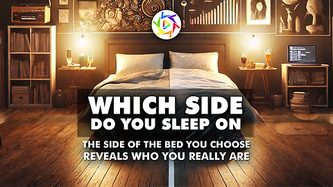 WHICH SIDE DO YOU SLEEP ON? The side of the bed you choose reveals who you really are!