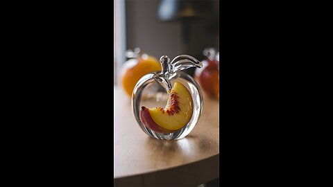 Glass Fruit Slicing ASMR