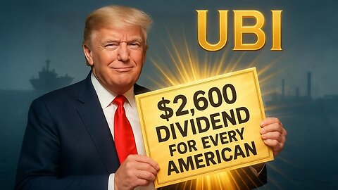 Trump's Genius $2,000 Dividend The Non Socialist UBI Revolution Starts SOON!? | PPP Ep 2