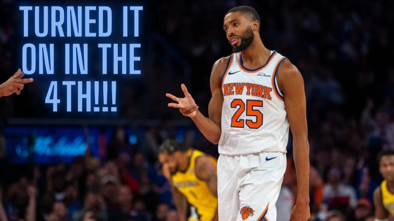 Mikal Bridges (and others) once again quiet fans who jump to social media in the middle of the game