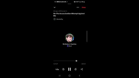Nick Fuentes: Assassination Atempt Twitter Space