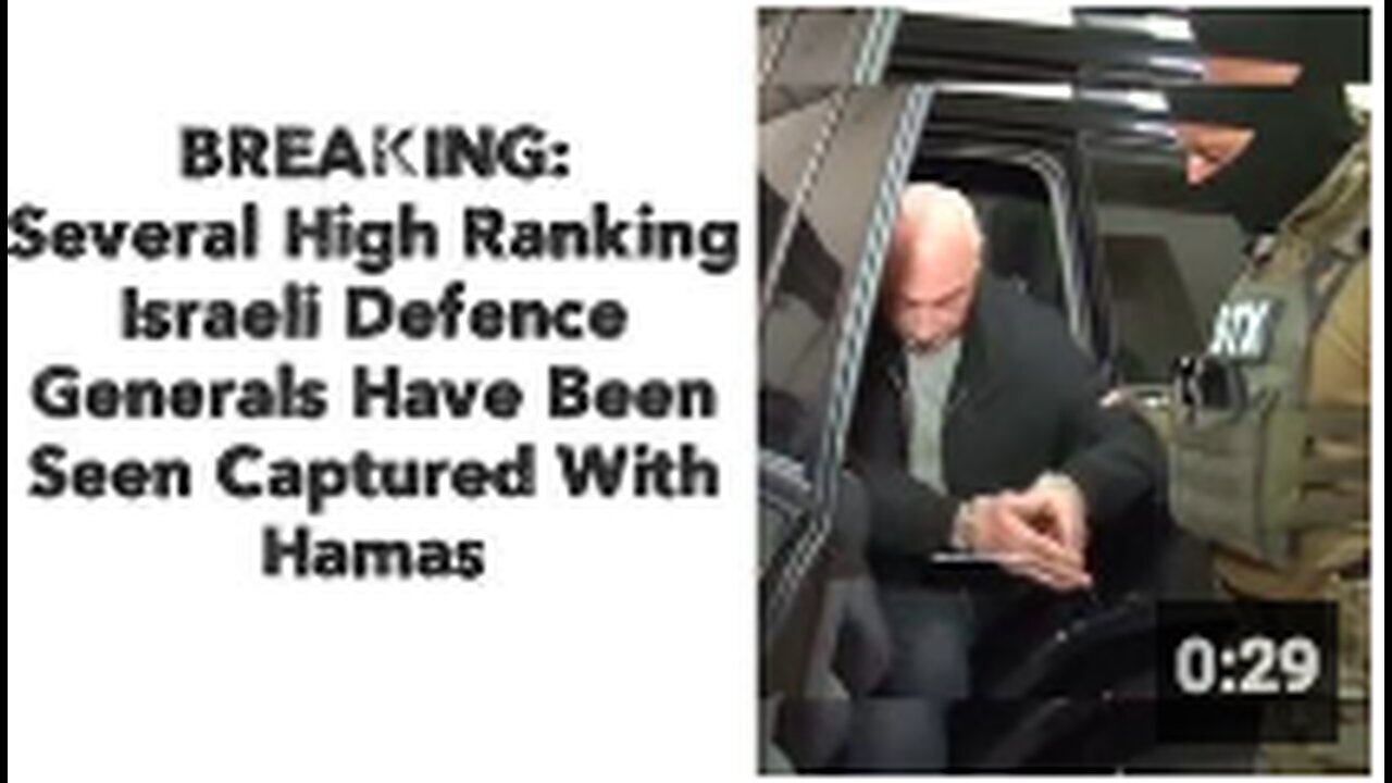 "High-Ranking Israeli Defence Generals Captured by Hamas, Reports Indicate"