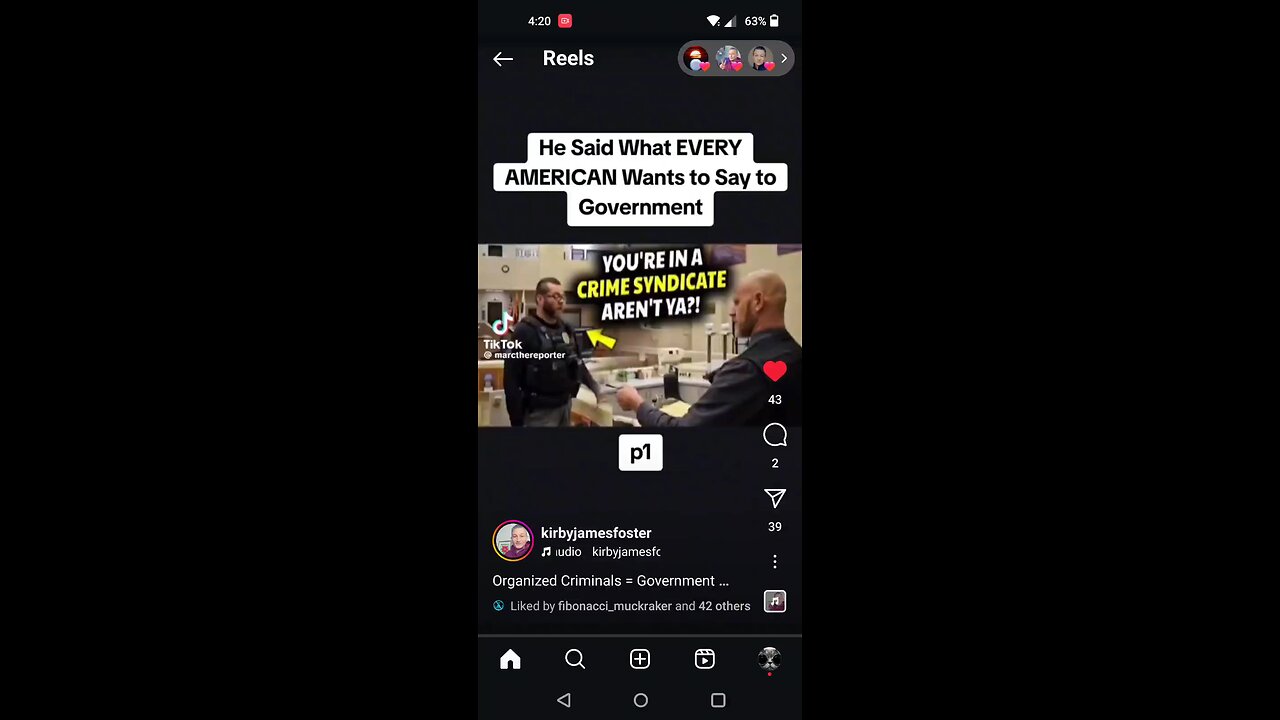 Man Confronts The Mobsters