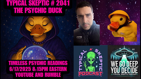 🎙️ TSP #2041 – The Psychic Duck Returns: Live Readings & Intuitive Guidance