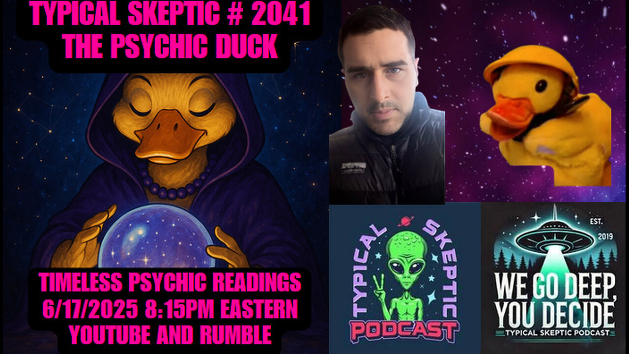 🎙️ TSP #2041 – The Psychic Duck Returns: Live Readings & Intuitive Guidance