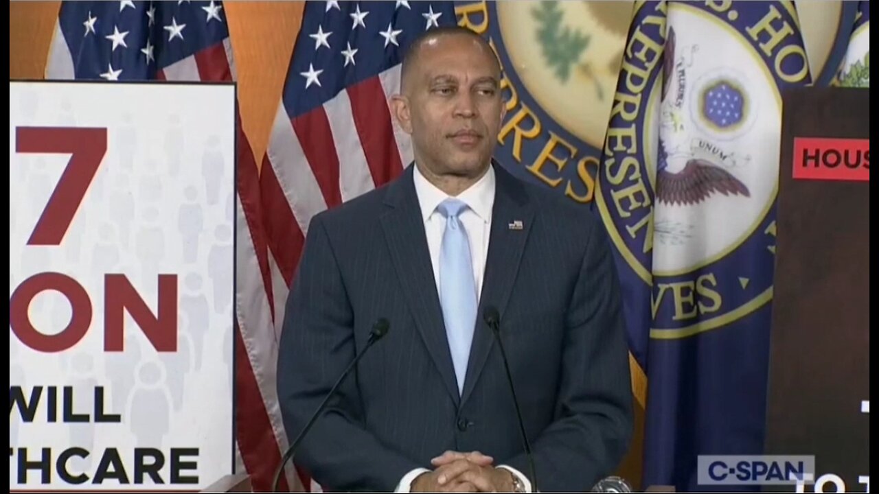 Rep Hakeem Jeffries Avoids Question On Biden’s Decline