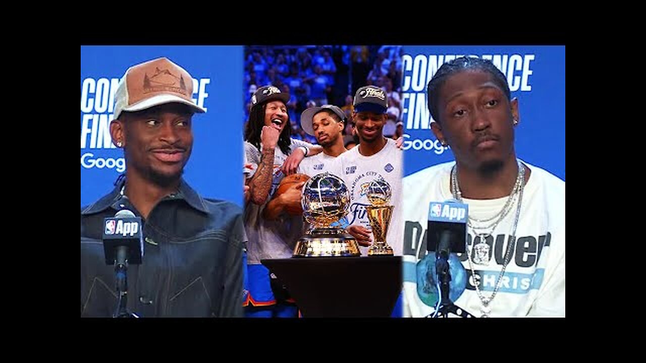 "We have so much fun, being out there together." SGA & Jalen Williams Sound Off! | May 28, 2025