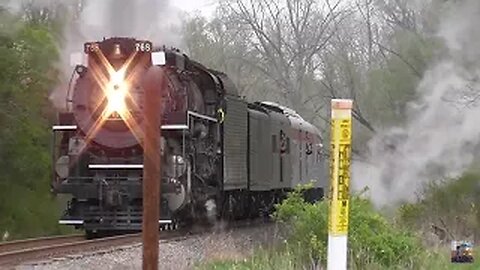 NKP 8100 and Nickel Plate Road 765 Steam in the Valley at CVSR in Independence, Ohio April 26, 2025